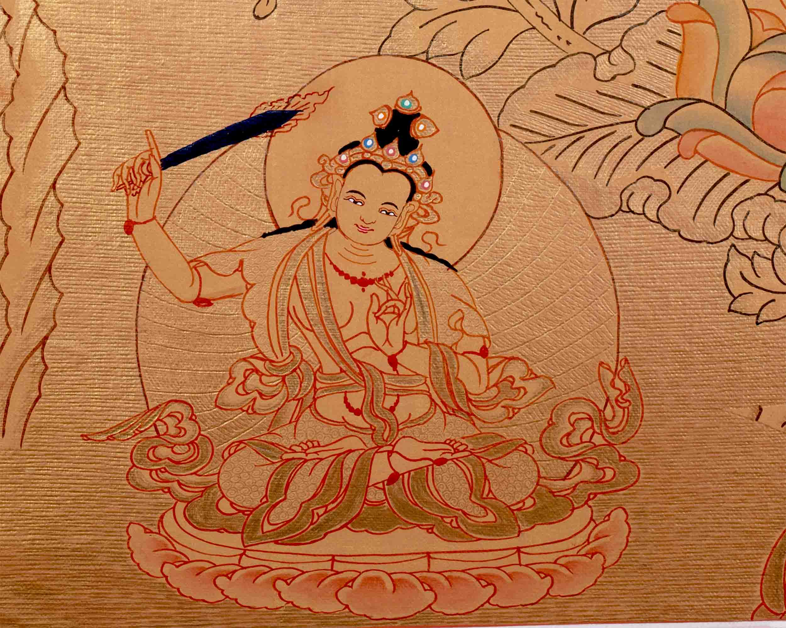 1000 Armed Avalokiteshvara Thangka Art | Tibetan Buddhist Painting