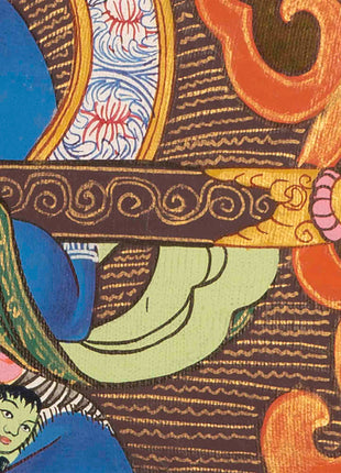 Vajra Panjarnatha Thangka | Wall Decor Artwork