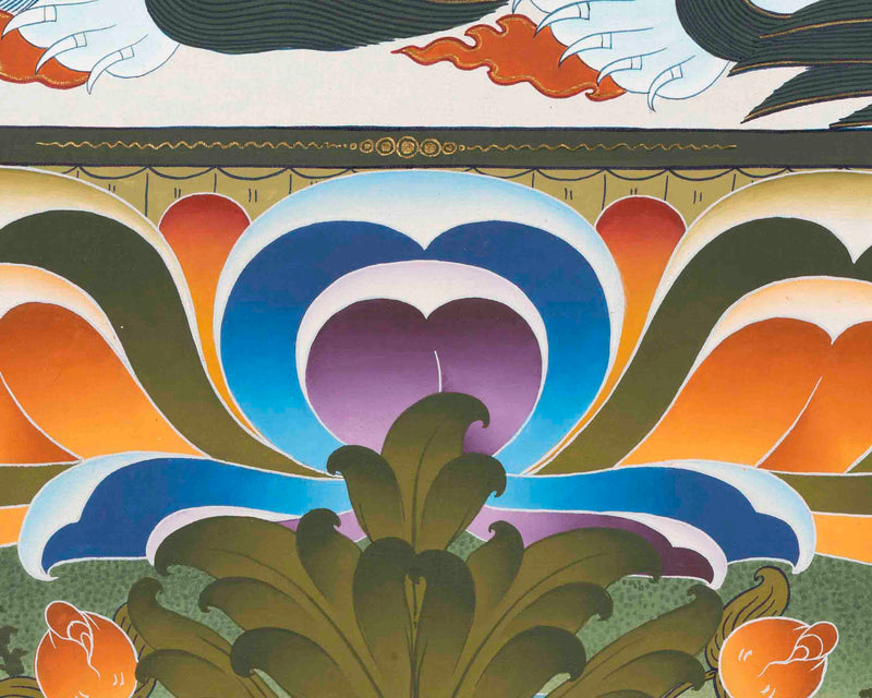 Namtose Thangka | Wealth Deity | Religious Wall Decors