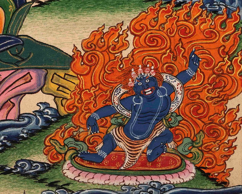 1000 Armed Avalokiteshvara Thangka | Traditional Tibetan Painting
