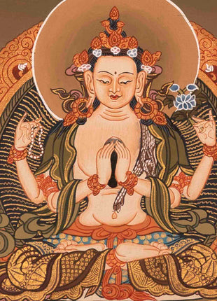 Buddhist Shakyamuni Buddha | Religious Buddhist Paint