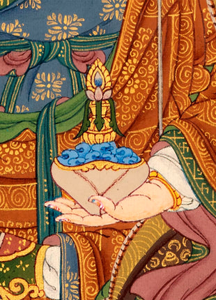 Guru Rinpoche | Hand Painted Tibetan Padmasambhava Thangka