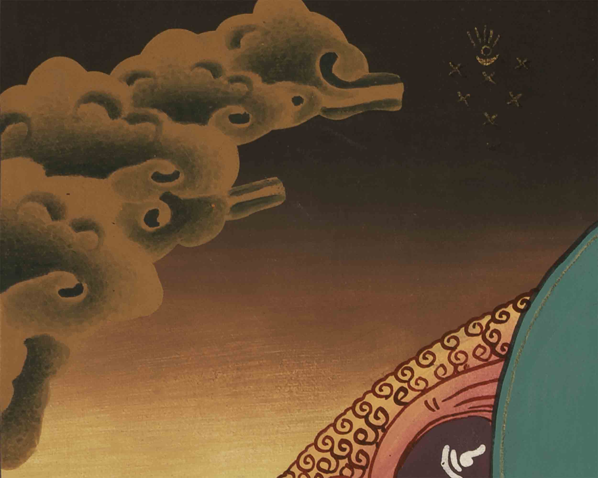 Amitabha Buddha Thangka | Tibetan Buddhist Crafts Wall Hanging