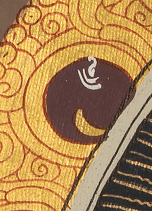 Painting Of Vajrasattva | Tibetan Buddhist Thangka