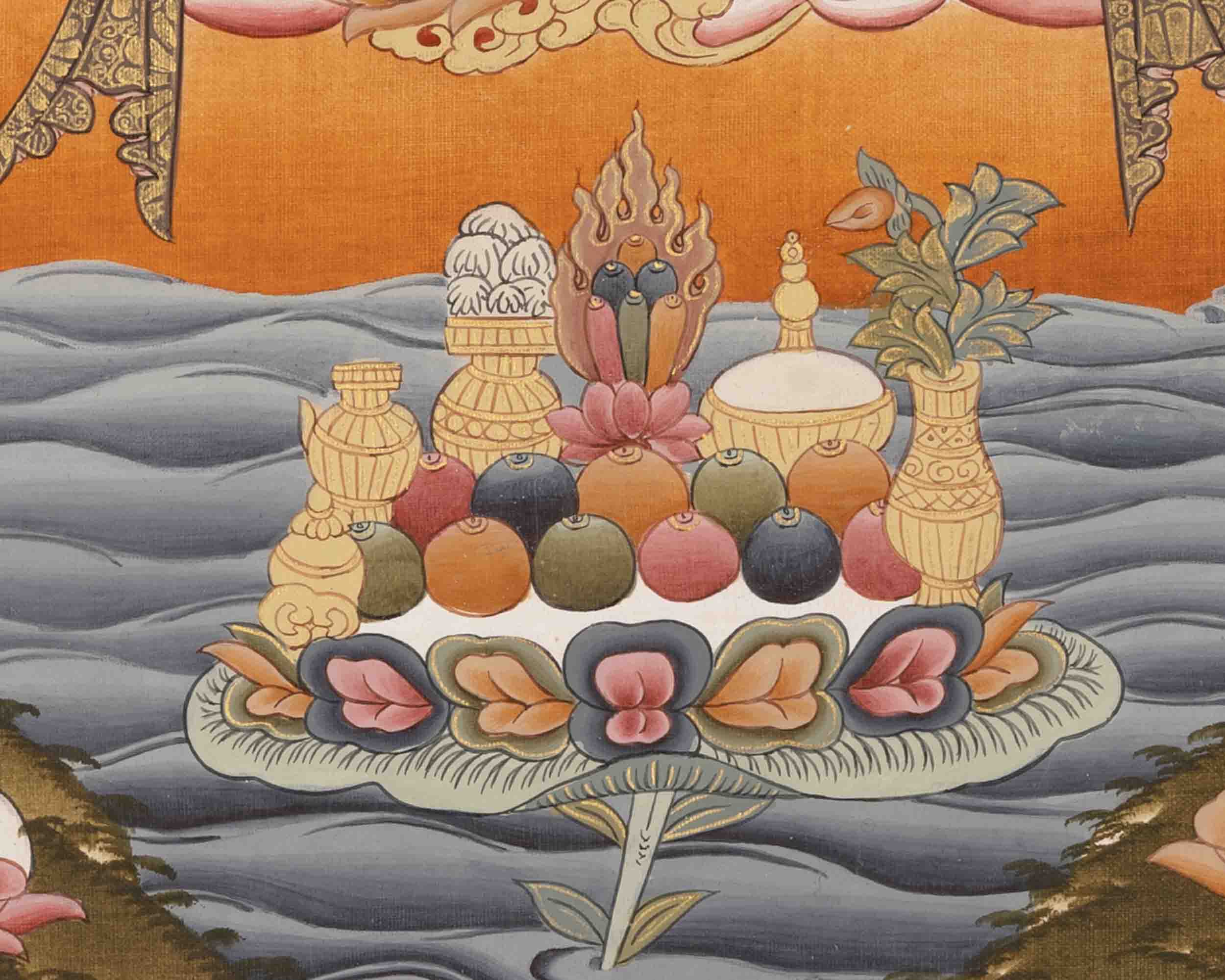 Green Tara Painting | Healing Female Deity | Traditional Tibetan Thangka