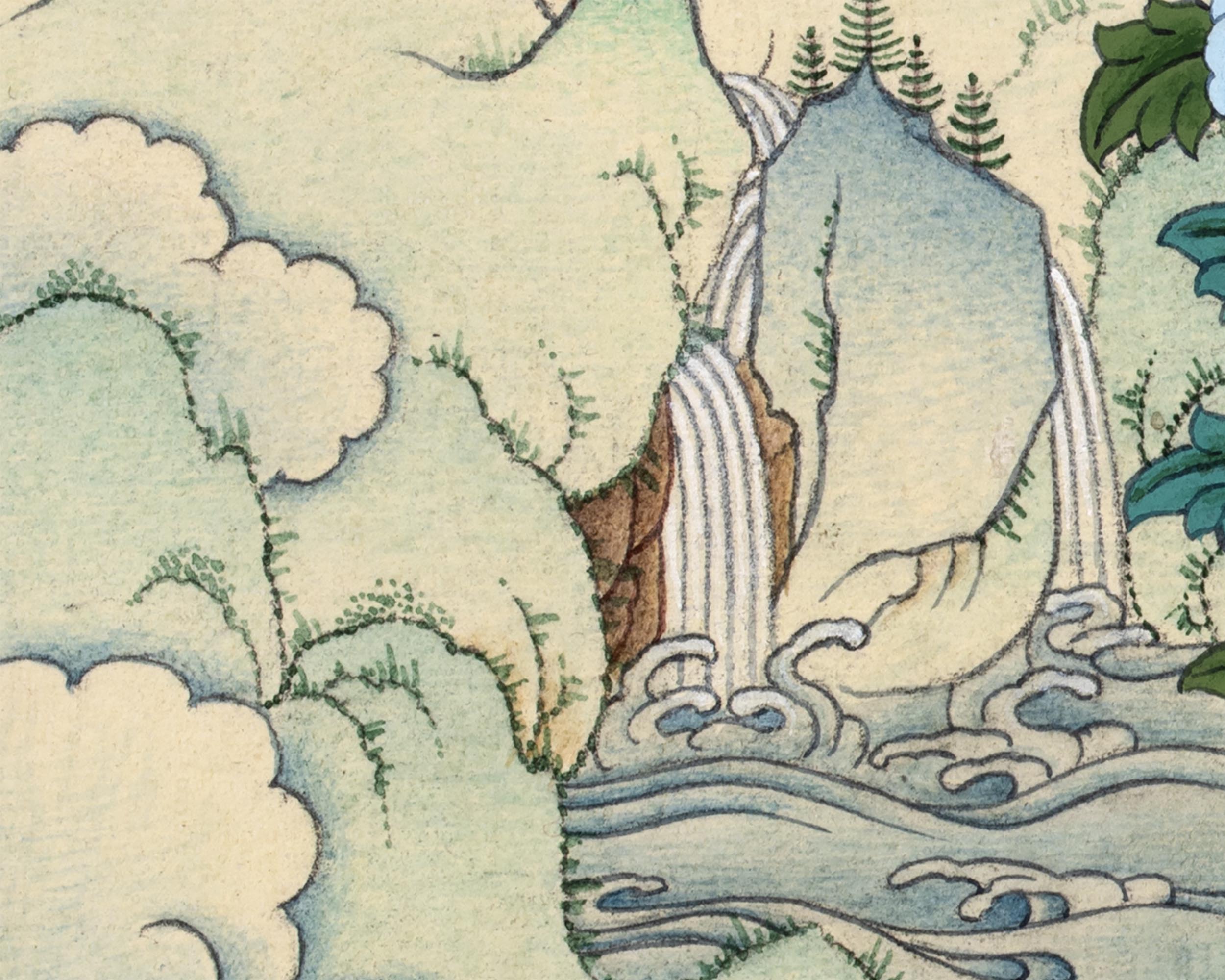 Longchenpa | Traditional Tibetan Thangka