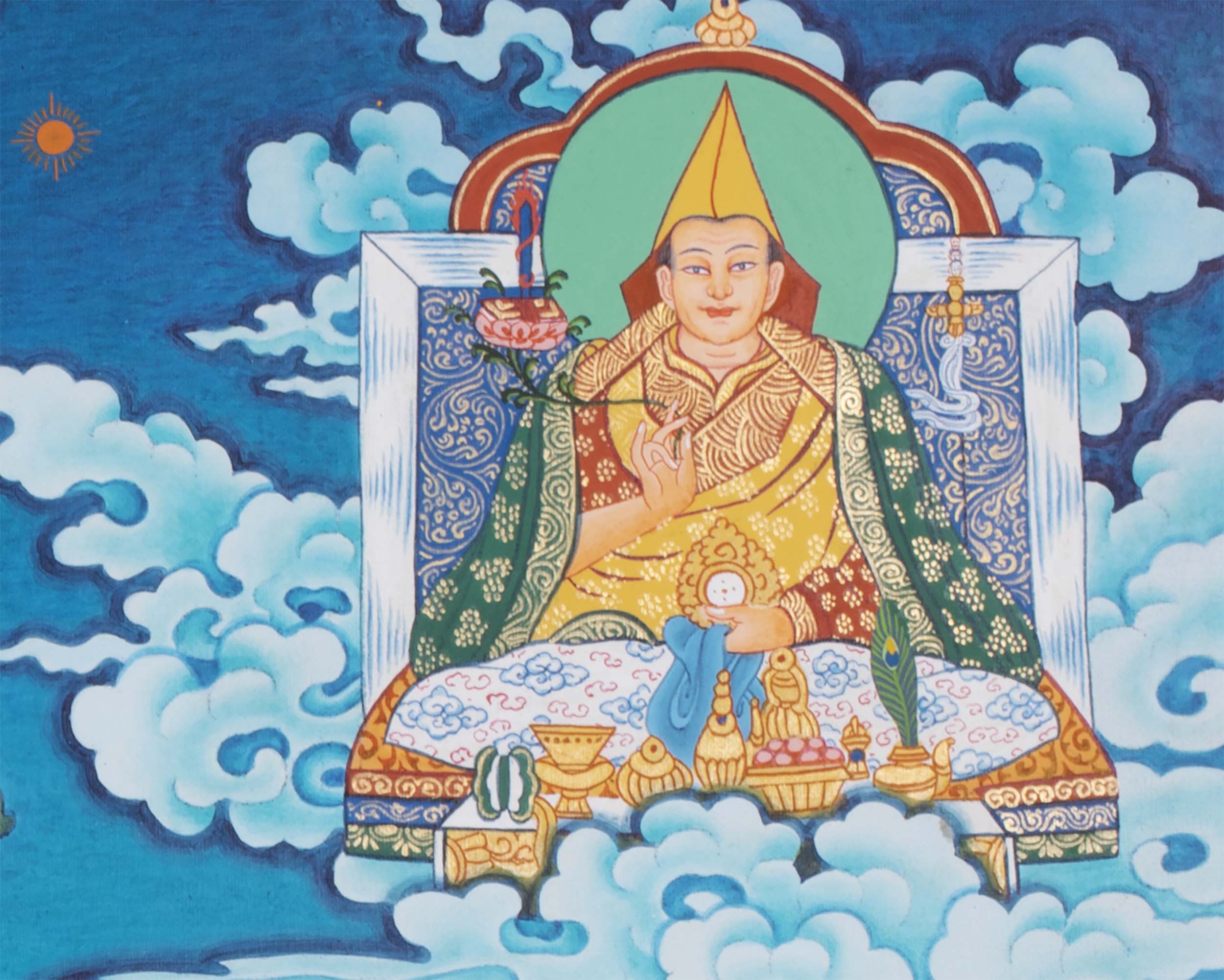 Yidam Kalachakra Thangka | Digital Print | Wall Decoration