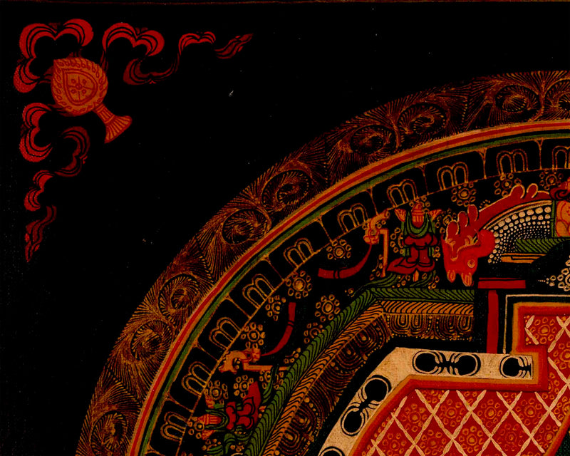 Mandala Tibetan Buddhist Thangka | Zen Buddhism