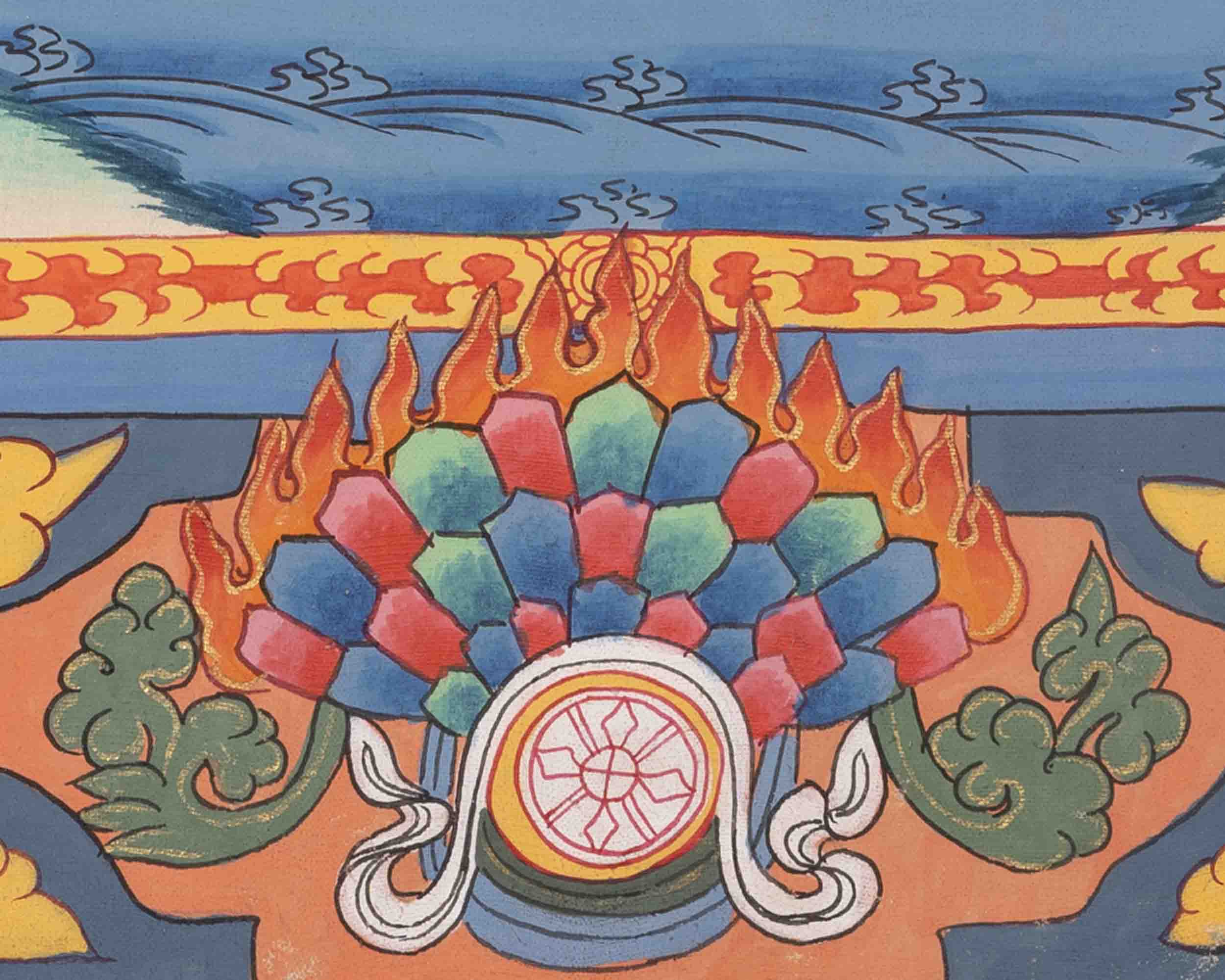 Shakyamuni Buddha Thangka | Traditional Painting | Wall Decors