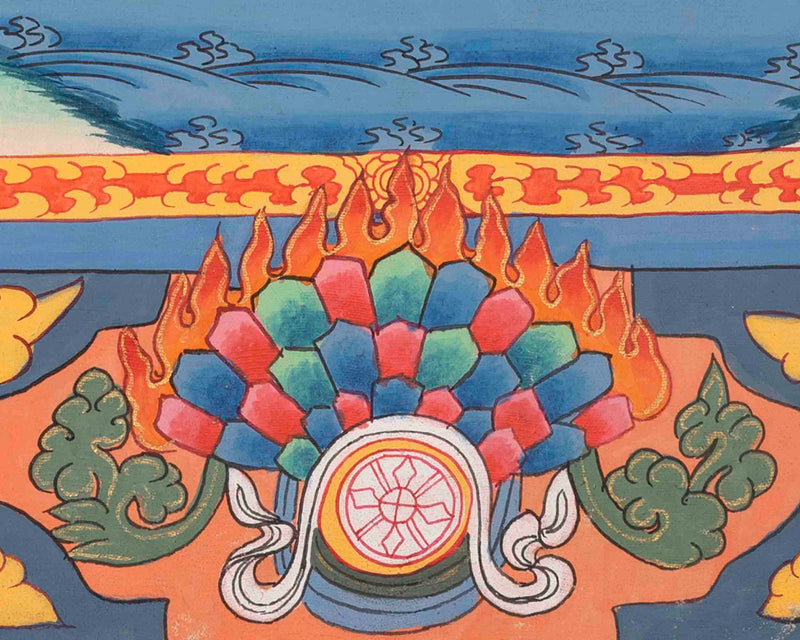 Shakyamuni Buddha Thangka | Traditional Painting | Wall Decors