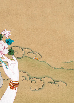 Traditional Chenrezig Thangka | Avalokiteshvara Painting