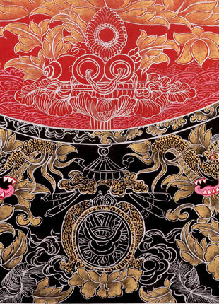 Buddha Thangka | Shakyamuni Buddha | Handpainted Traditional Art