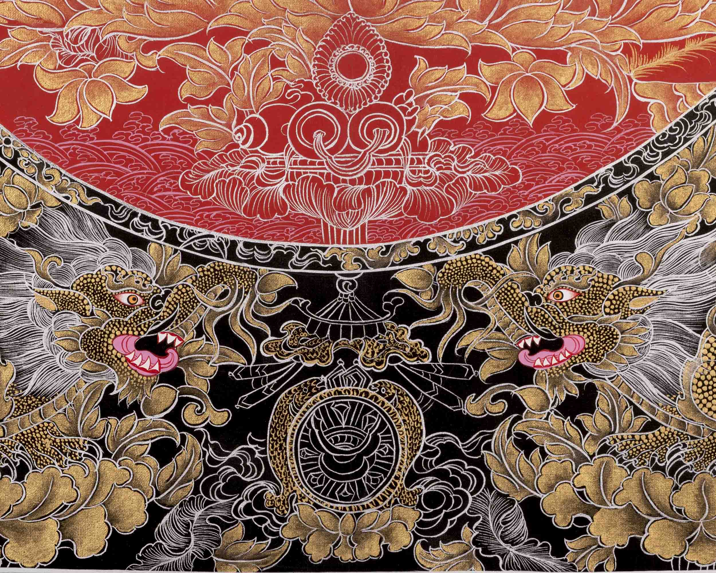 Buddha Thangka | Shakyamuni Buddha | Handpainted Traditional Art