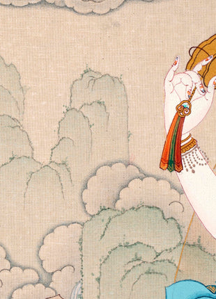 Machig Labdron Thangka | The Yogini Of Tibet | Dakini Of Chod