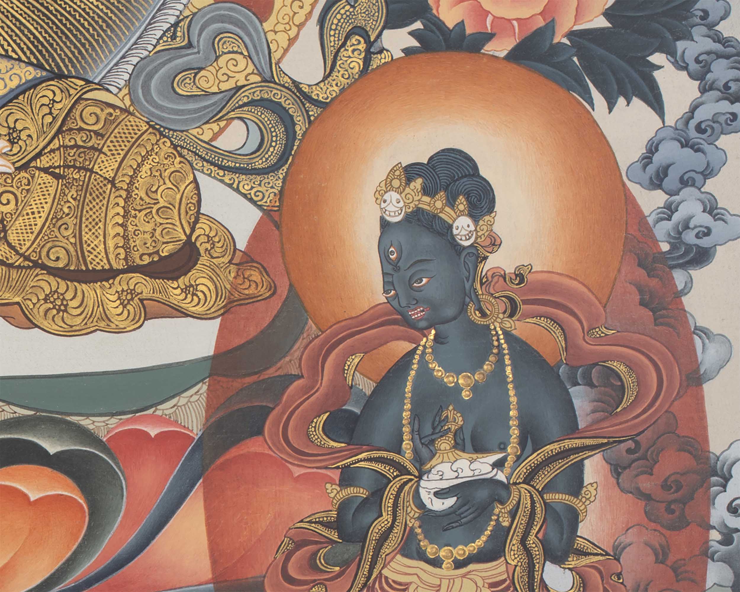 White Tara Thanka | Female Bodhisattva Thangka