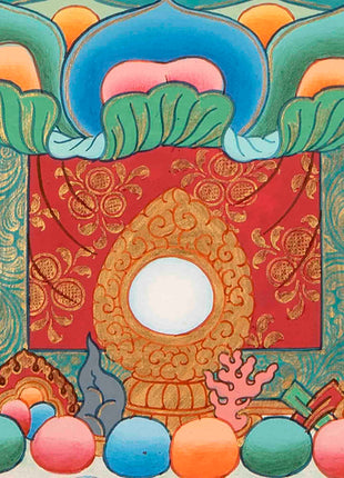 Tibetan Shakyamuni Thangka |  Buddha Thangka