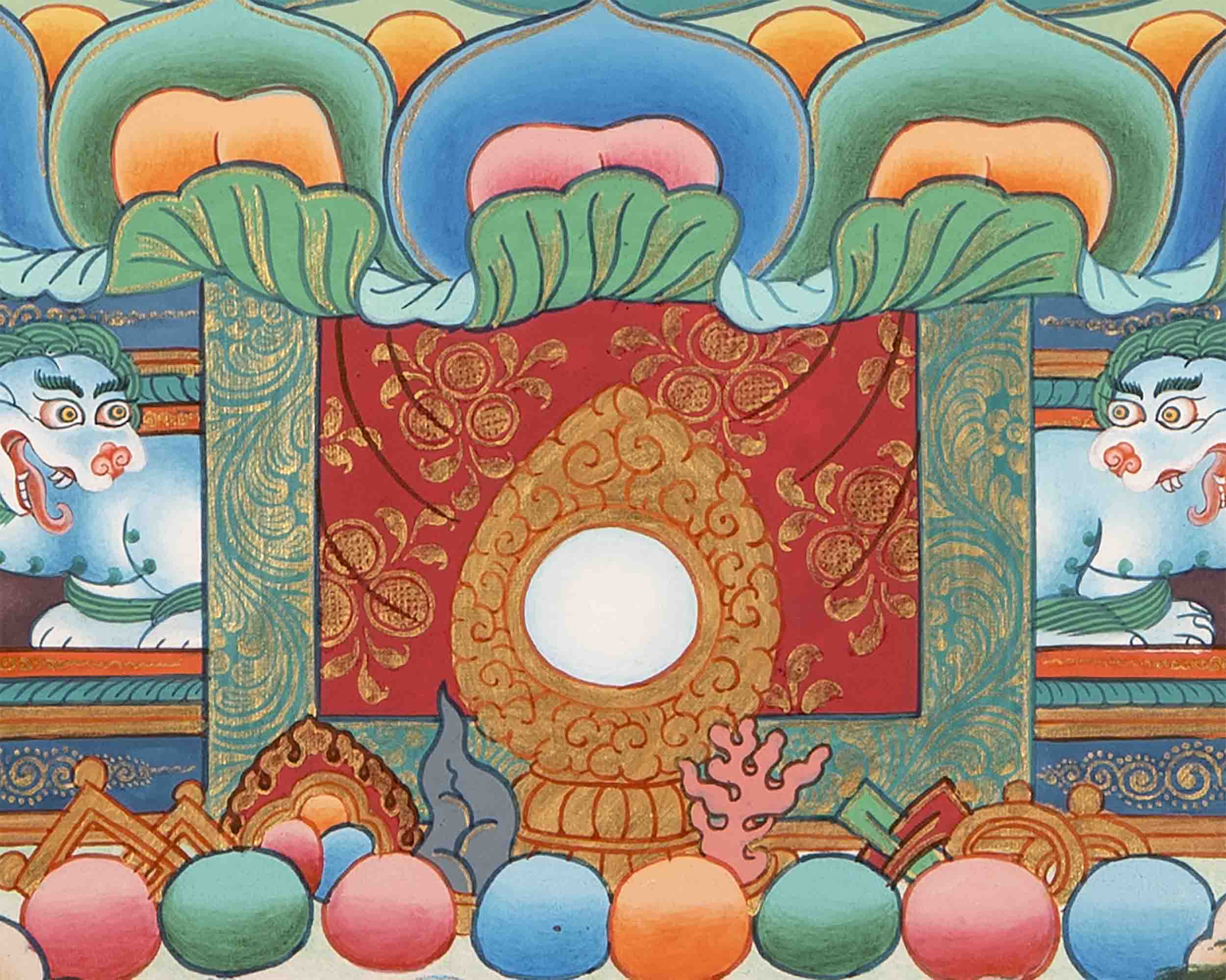 Tibetan Shakyamuni Thangka |  Buddha Thangka