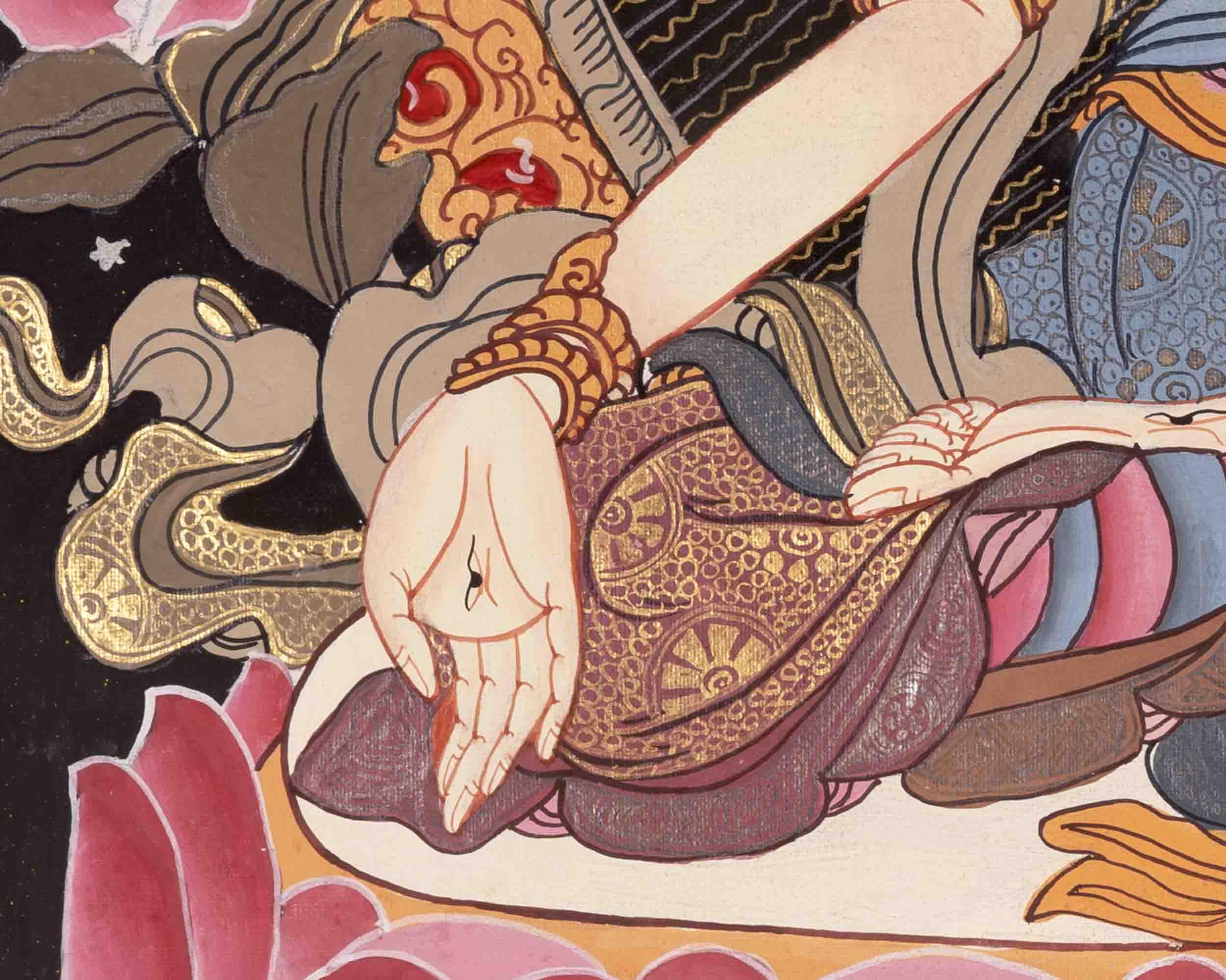 White Tara Thangka | Traditional Tibetan Art | Wall Decors