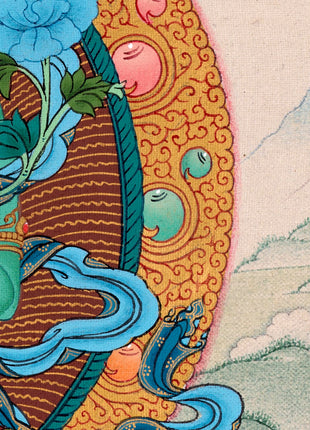 Mother Green Tara Thangka | Tibetan Buddhist Painting