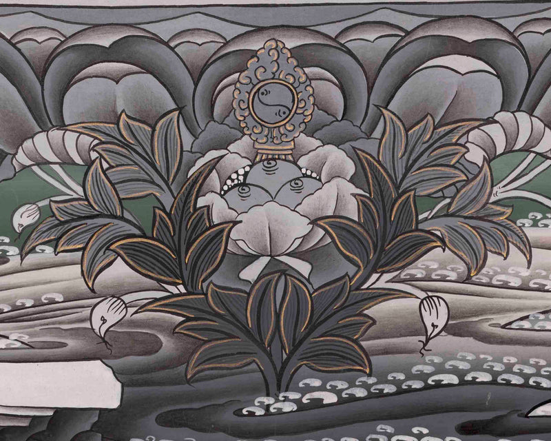 Buddha Samantabhadra Thangka | Traditional Tibetan Art | Wall Decors