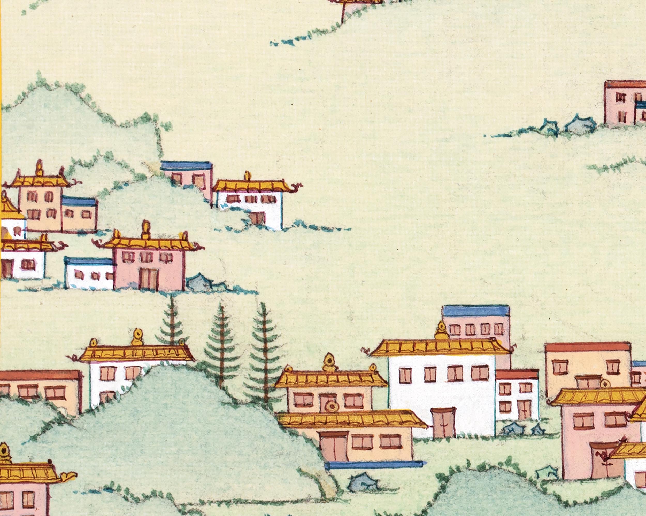 Guru Marpa Lotsawa | The Translator | Digital Print