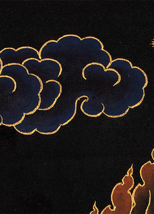 Ekajati Thangka | Tibetan Mahakala Art (includes Brocade)