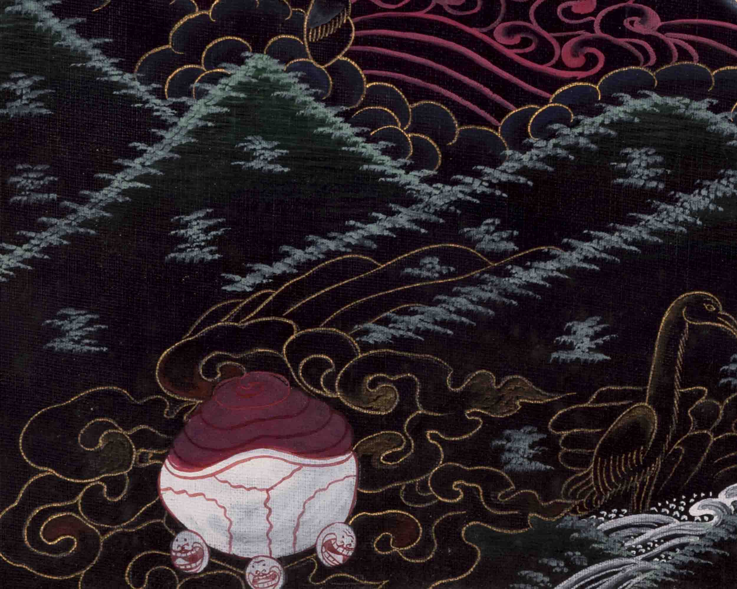 Palden Lhamo Thangka | Traditional Tibetan Art | Wall Decors
