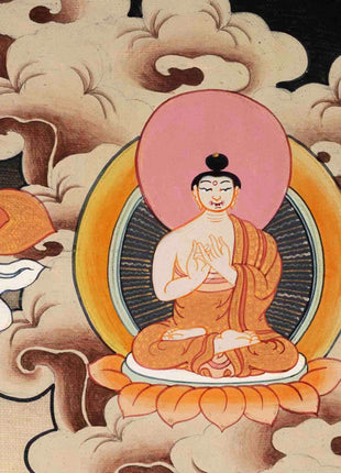 Shakyamuni Buddha Thangka | Tibetan Buddhist Painting