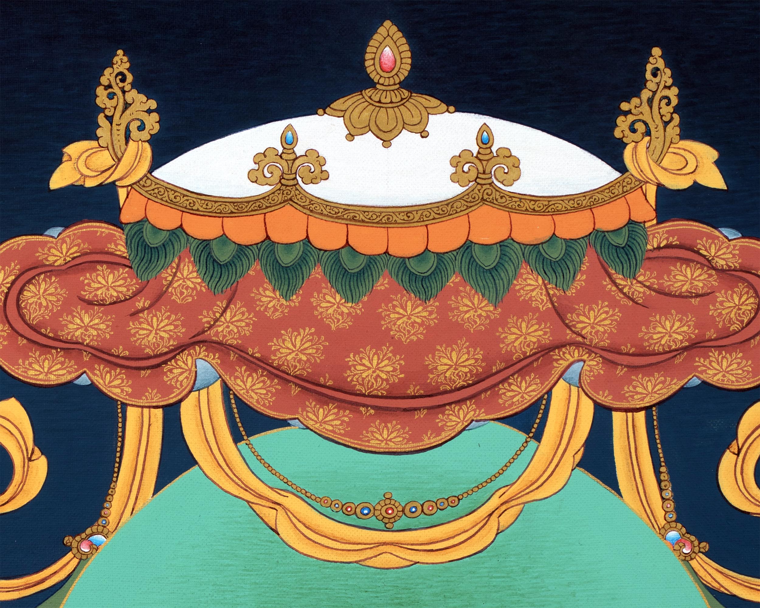 The Buddha Shakyamuni Thangka | Tibetan Buddhist Art