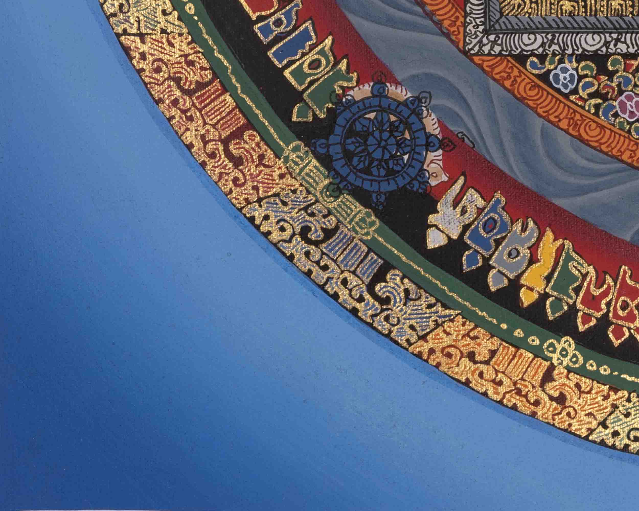 Mandala Thangka | Kalachakra Mandala | Religious Wall Decors