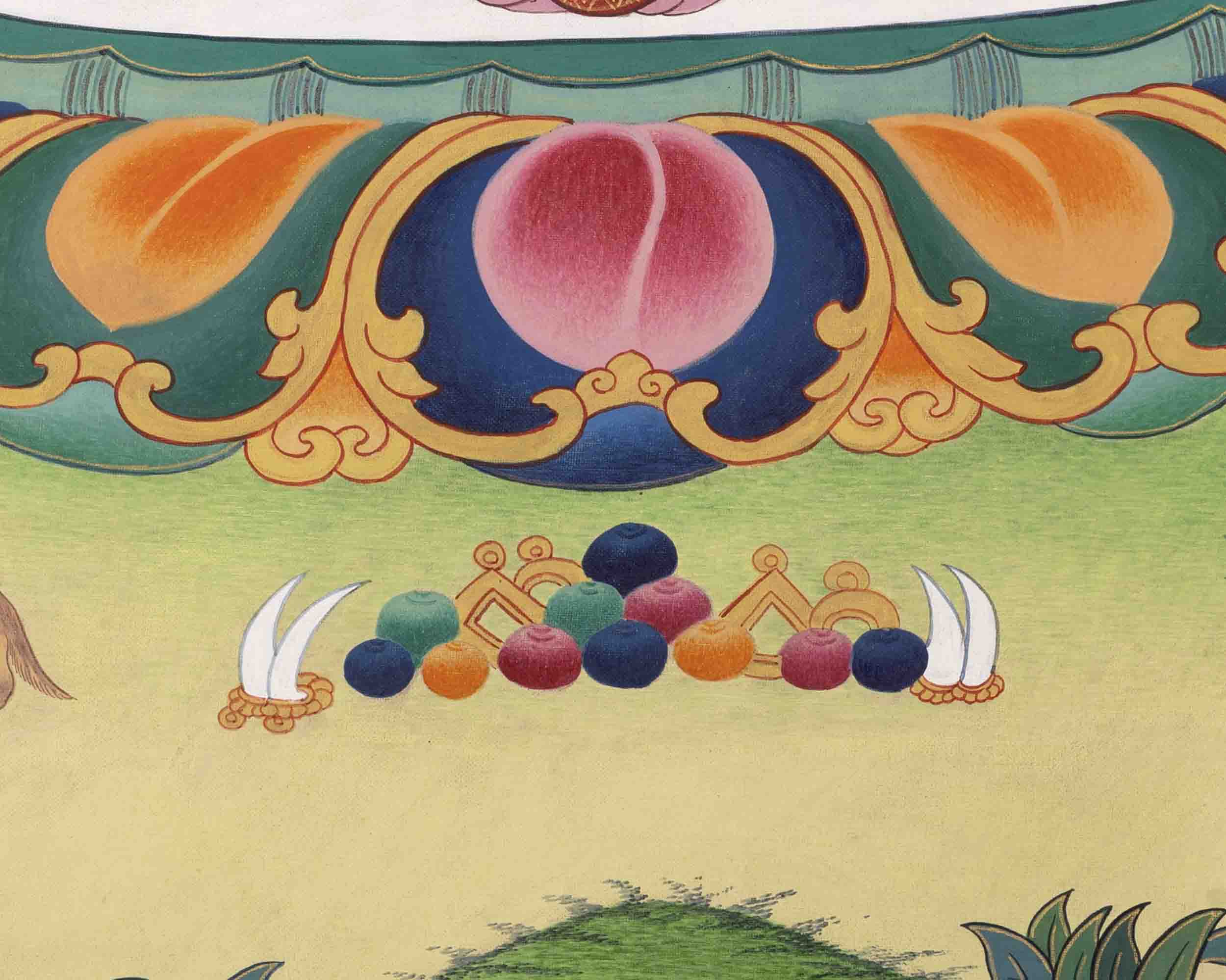 White Tara Thangka | Buddhist Religious Paintings