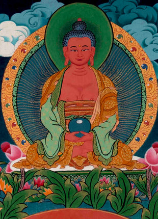 Avalokiteshvara Chengrezig | Traditional Tibetan Thangka | Wall Decors