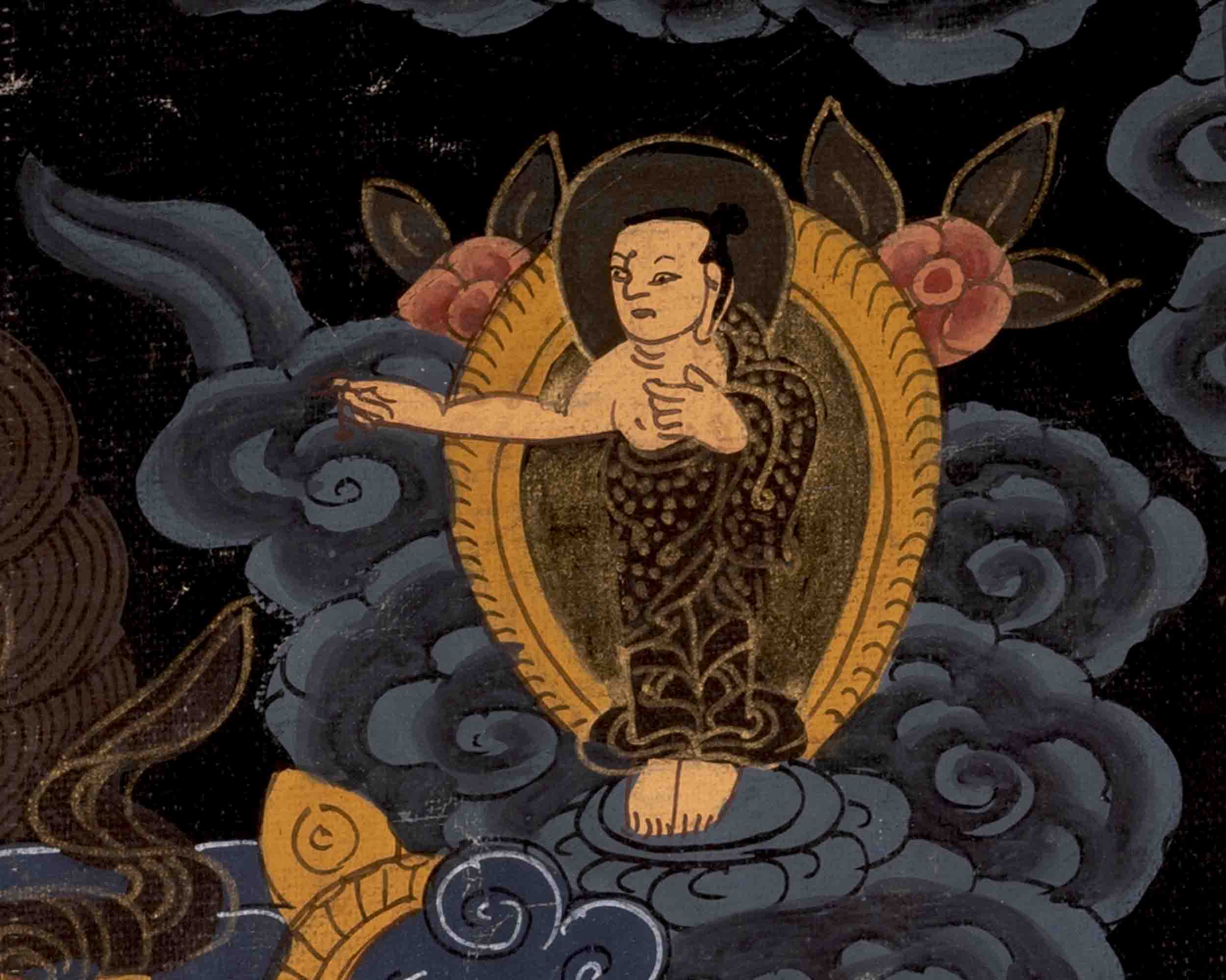 Religious Bhavachakra Thangka | Traditional Artwork | Wall Decors
