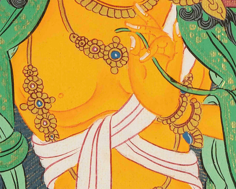 Buddhist Manjushree Thangka | Wall Hanging Decorations