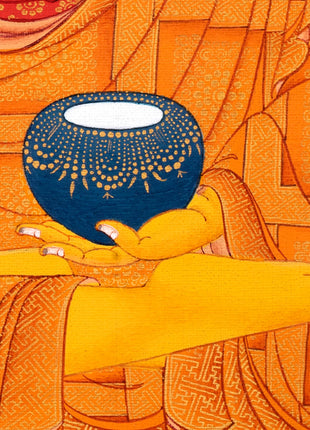 Shakyamuni Buddha Thangka | Tibetan Thangka Art | Buddhist Painting