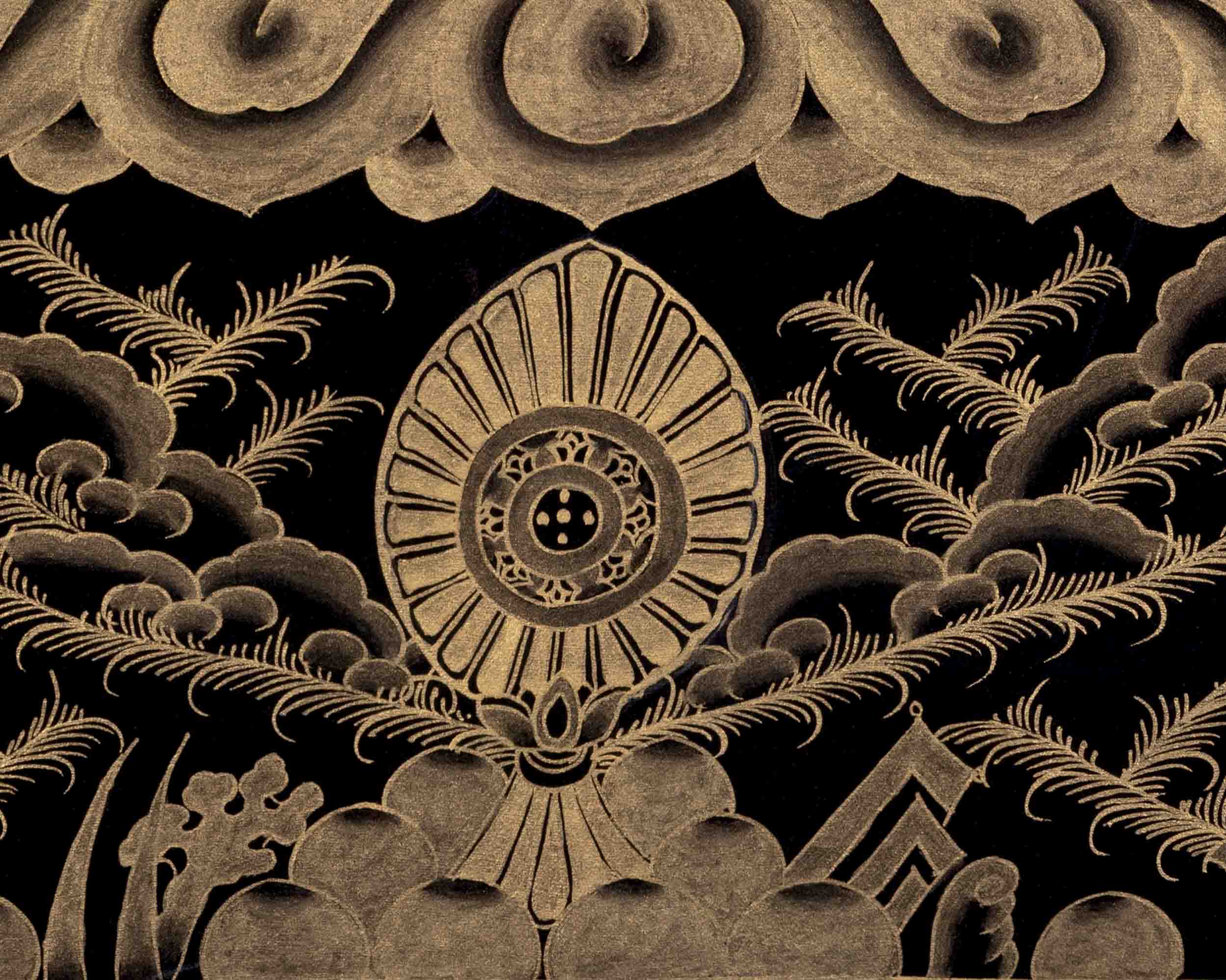 Namtose Thangka Painting | Original Hand Painting of Wealth Deity