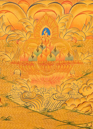Avalokitesvara Chengrezig Thangka | Bodhisattva of Compassion