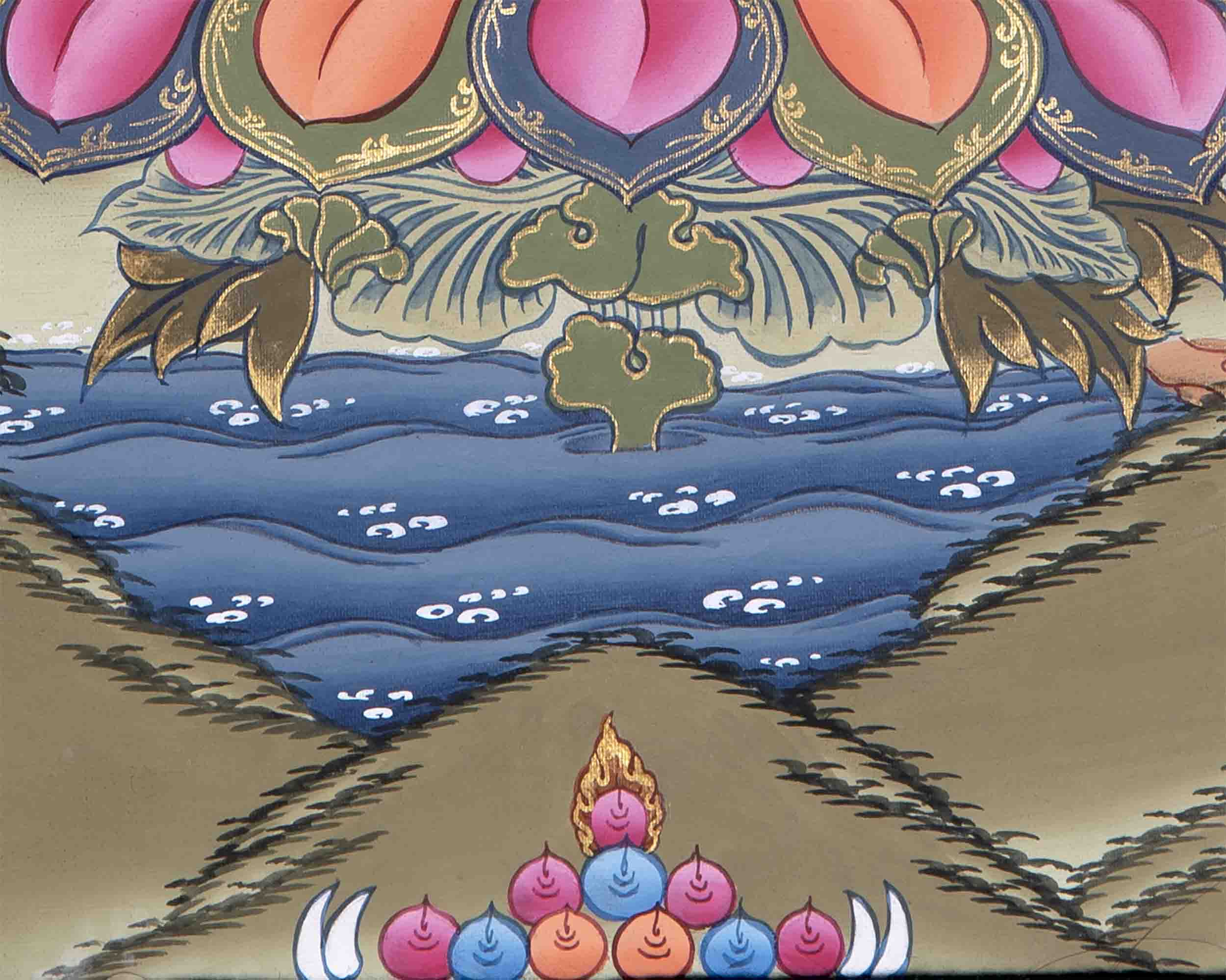 Amitabha Buddha Thangka | Wall Decoration Painting