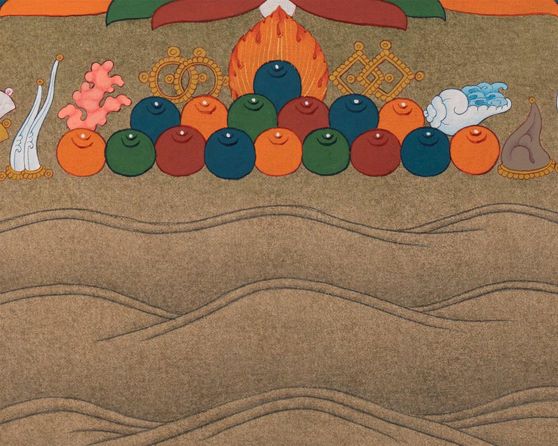 Shakyamuni Buddha | Buddhist Traditional Karma Gadri Thangka