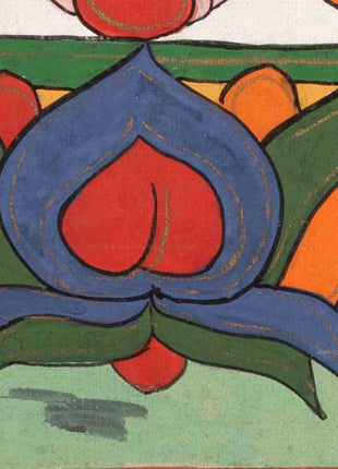 Vintage Shakyamuni Buddha Thangka | Original Tibetan Buddhist Art