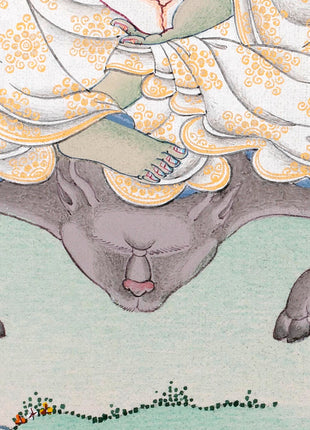 Milarepa Buddha Thangka | Tibetan Buddhist Master