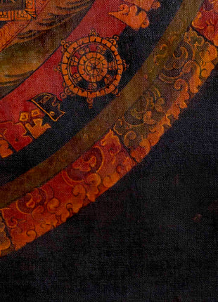 Tibetan Kalachakra Mandala Thangka | Traditional Art | Wall Decors