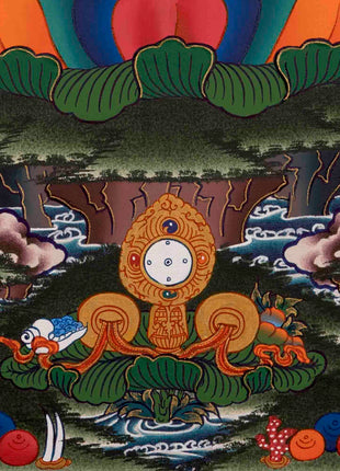 Bodhisattva Avalokiteshvara Chenresig | Tibetan Thangka | Wall Decors