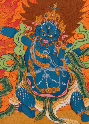 Handpainted Avalokitesvara Thangka | Chengrezig Thangka