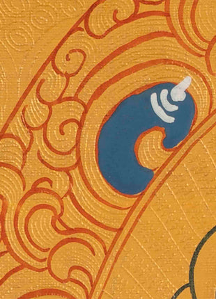 Vajrasattva Painting | Traditional Buddhist Thangka | Wall Hanging Decors
