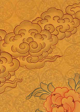 Gold Shakyamuni Buddha Thangka | Himalayan Art