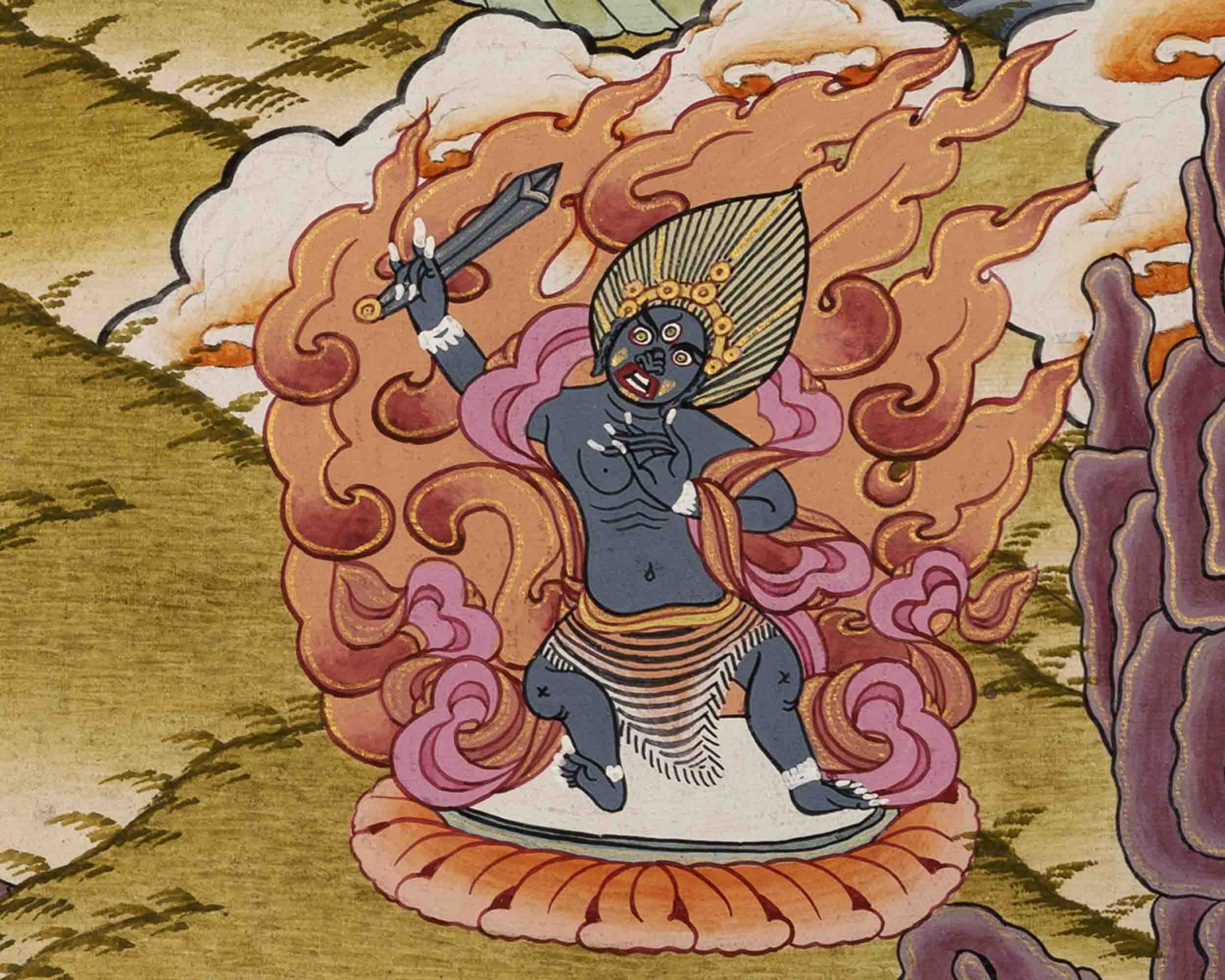 Manjushree Thangka | Wall Decoration Painting