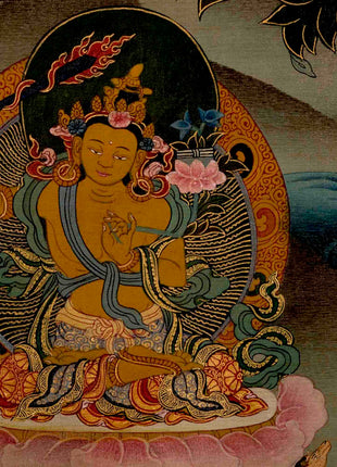 Avalokitesvara Chengrezig | Traditional Tibetan Thangka | Wall Decors