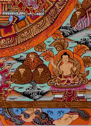 Fine Quality Buddha Mandala Thangka | Hand-painted Tibetan Thangka