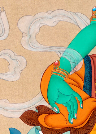 Mother Green Tara | Bodhisattva Deity Thangka